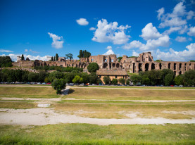 The Circus Maximus in Rome, Italy